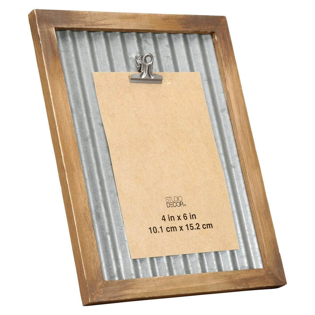 Find The Galvanized Frame With Clip By Studio Décor At Michaels Img